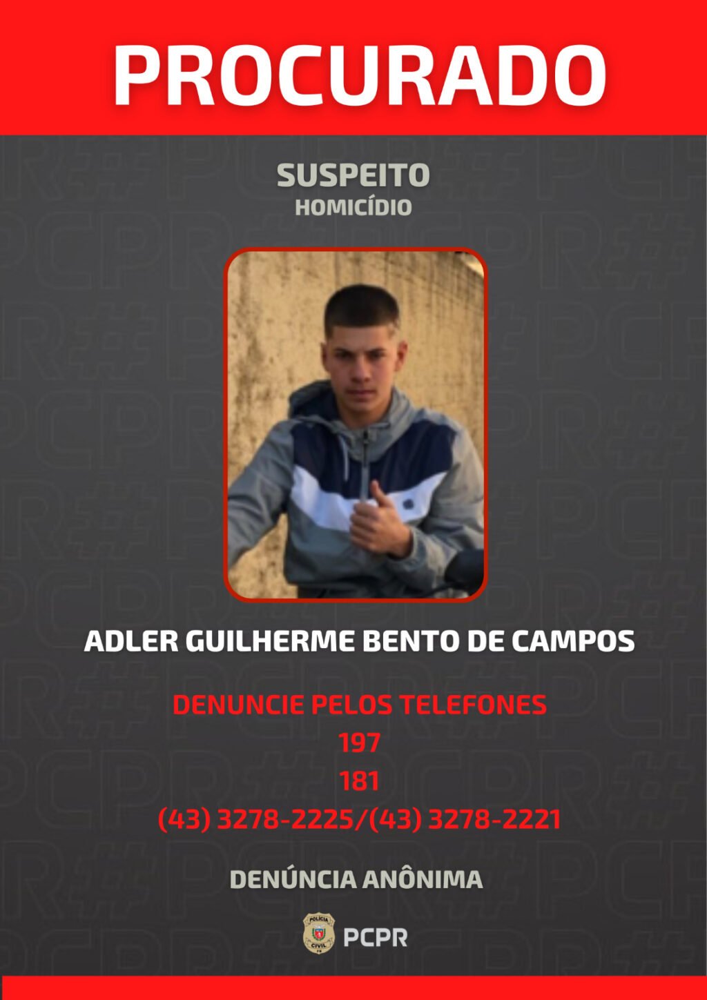 suspeito arapongas